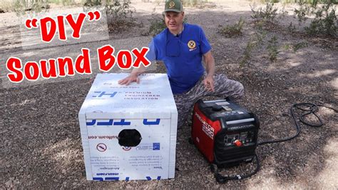 portable generator noise reduction box